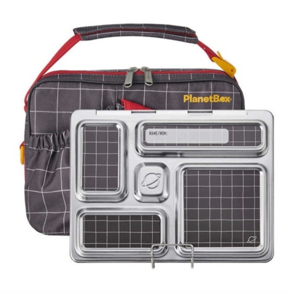 Planetbox Rover Lunchbox With Bentobox & Magnets BRAND NEW!